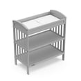 thumbnail image 6 of Graco Benton Infant Changing Table with Bonus Water-Resistant Changing Pad, Pebble Gray, 6 of 13