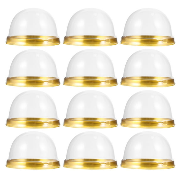 YSNOOWE Food Storage Plastic Dome Containers 100Pcs 2.8X2.8X1.8In