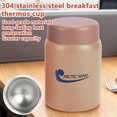 thumbnail image 4 of Arcticwind Simple 304 Vacuum Stainless Steel Insulated Cup,Leak Proof Portable Water Cup,Stainless Steel Vacuum Insulated Food Container,Student Gift Cup,9.47 OZ,Pink, 4 of 5