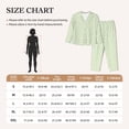 thumbnail image 4 of Yiaed Bamboo 1 Print Pajamas Women's Long Sleeve Sleepwear Soft Button Down Loungewear Pjs Lounge Set Nightwear Womens Pajama Pants-X-Large, 4 of 7