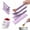 3. Purple, variant on Original Flat 3-in-1 Folding Measuring Spoons | 2 Spoons fold into 6 Sizes | Magnetic | lasts 100k+ folds | LeakProof for Wet & Dry | Baking/Cooking (Green)