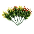 thumbnail image 5 of DEMACRIO 6Pcs Faux Flowers Vivid Shape Assorted Color For Wedding Party, 5 of 8