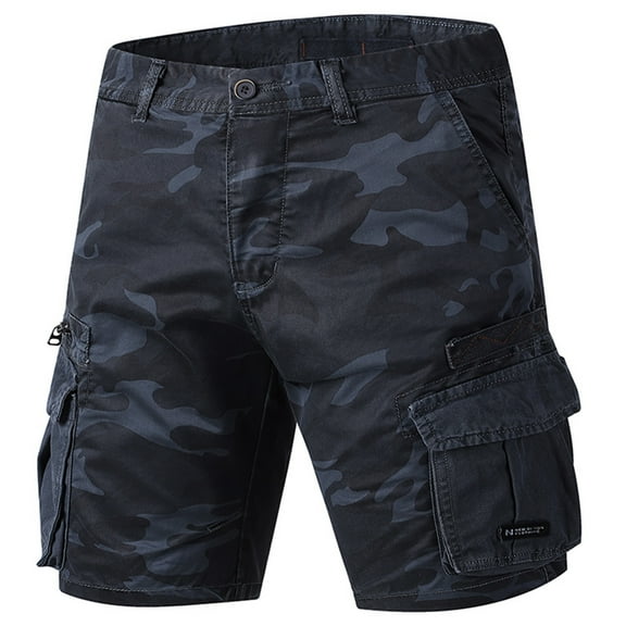 IROINNID Men's Summer Fashion Outdoors Casual Quick Dry Camouflage Cargo Shorts