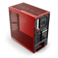 thumbnail image 4 of HYTE Y40 Modern Aesthetic Panoramic Tempered Glass Mid-Tower ATX Computer Gaming Case with PCIE 4.0 Riser Cable Included, Red, 4 of 6