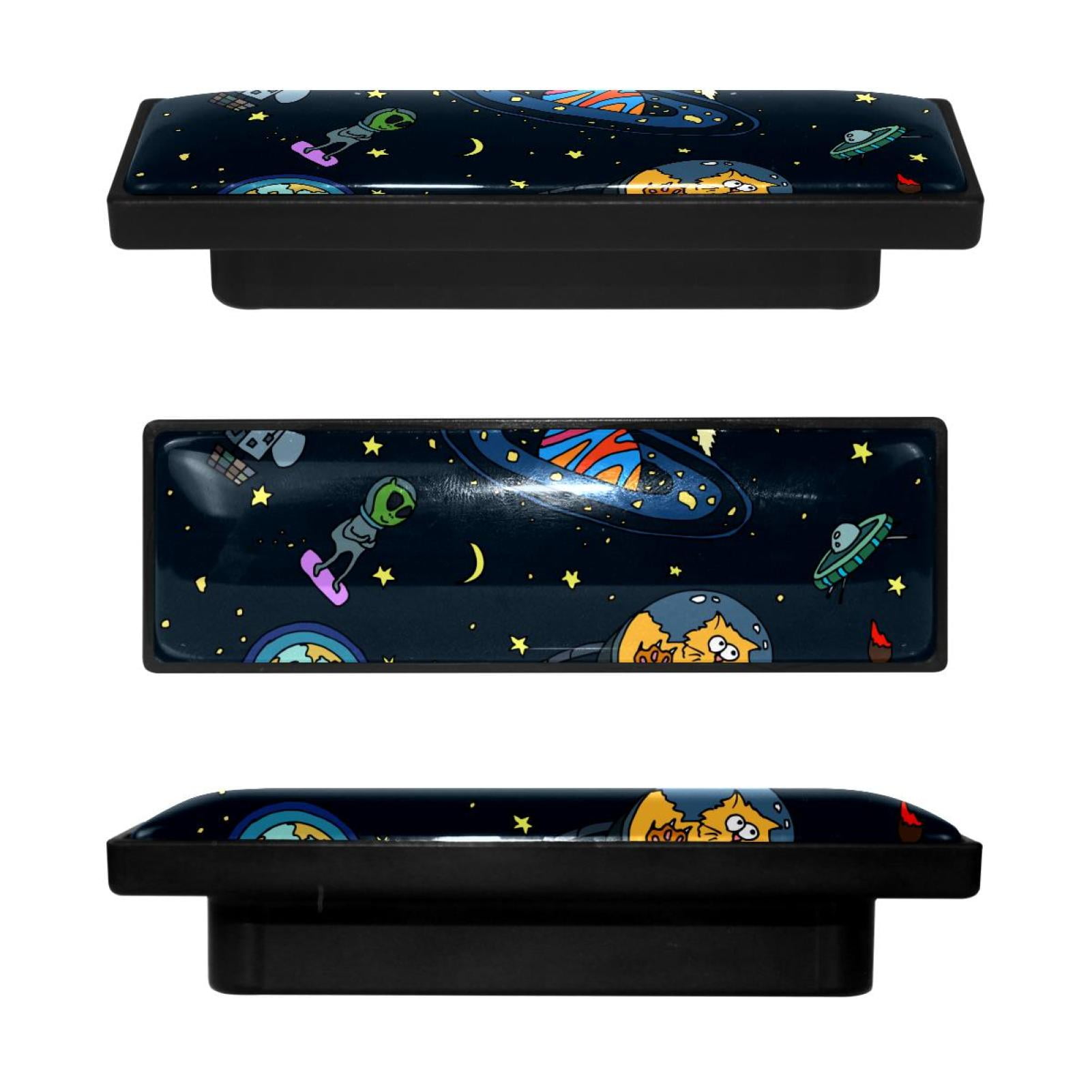 4 Pcs Rectangle Handle Cupboard Knob Drawer Pulls Handle