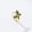 Green, variant on Womens Fashion Butterfly Ring: Diamond Drip Oil Alloy Ring, Adjustable One Size Fits Most