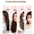 thumbnail image 4 of CNKOO [Wireless Charging Hair Comb] 2-in-1 Wireless Charging Hair Comb - Straight Hair Comb Portable Mini Hair Straightener with Negative Ion Dual-use Curling ZZZ, 4 of 7