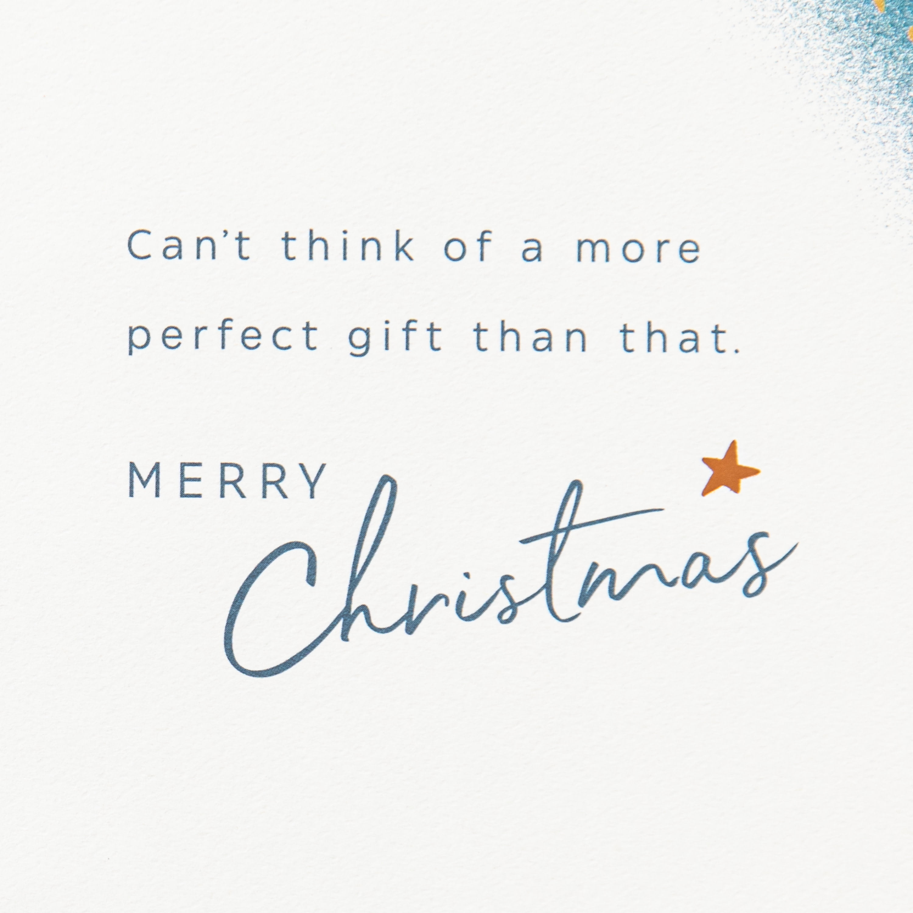 Hallmark Christmas Greeting Card for Son and Daughter-in-Law (You Found the Gift of Each Other)