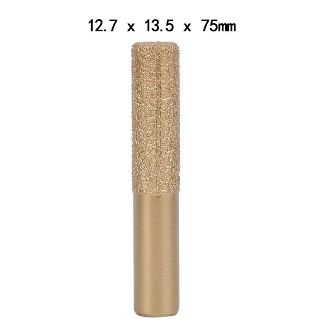 Brazed Diamond Router Bit Straight Shank Engraving Machine Tool Marble Granite