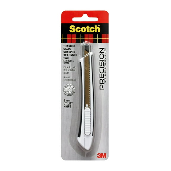 Scotch™ Titanium Utility Knife, 9mm