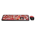 thumbnail image 4 of Juego de teclado y ratón inalámbricos de 2,4 G, 110 teclas, accesorio para ordenador, color negro, 4 of 15