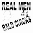 thumbnail image 3 of CafePress - Real Men Dig Bald Chicks T Shirt - Men's Classic Cotton T-Shirts, 3 of 3