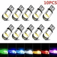 thumbnail image 2 of 10Pcs Led T10 Car Light Cob Glass Auto License Plate Lamp Dome Read Drl Bulb, 2 of 2
