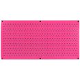 thumbnail image 3 of Wall Control 32" x 16" Horizontal Pegboard Garage Organizer, Pink (2 Pack), 3 of 7