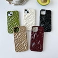 thumbnail image 7 of Water Ripple Pattern Wave Shape Compatible with iPhone Case (White,iPhone 12 Pro Max), 7 of 7