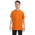 thumbnail image 4 of Hanes Authentic TAGLESS Kid`s Cotton T-Shirt, L, Orange, 4 of 5