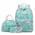 thumbnail image 2 of Mochila escolar para niños, mochila de primer grado para escuela primaria femenina, mochila con reducción de carga, gran capacidad, mochila bonita de dibujos animados, conjunto de tres piezas, 2 of 5