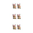 thumbnail image 4 of Destyer 2piece Stable Fixed Reflective Magnets For Car No Damage And Easy To Apply Christmas Decorations Deer 3Set, 4 of 6