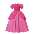 thumbnail image 5 of Vestido de princesa melocotón para niñas, ropa de fiesta de cumpleaños, actuación en escenario, Festival de Revelry, disfraz de fantasía, Cosplay, 5 of 5