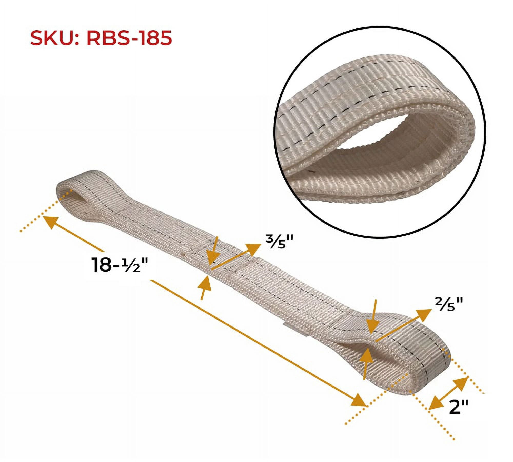 VEVOR Synthetic Winch Rope,3/8 Inch X 100 Feet 26,500 Lbs Synthetic Winch Line Cable Rope With Protective Sleeve Forged Winch Hook Pull Strap,Universal Fit For SUV, Large Off-Road Vehicle,Truck
