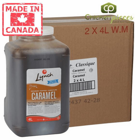 Lynch Topping Caramel Classic 4L/8.45Lbs (2/Case)-Canadian Made