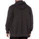 thumbnail image 2 of Carhartt Big Rain Defender Sudadera holgada y pesada con cremallera de un cuarto para hombre, color negro, talla grande y alta, 2 of 3