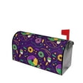 thumbnail image 3 of Xecao Mardi Gras and Donuts for Mailbox Cover with Magnetic Strips, Waterproof and Sunscreen, Adds a Decorative Touch to Your Garden Yard., 3 of 9