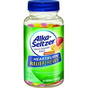 6 Pack - Alka-Seltzer Heartburn Relief Chews, 36 Each