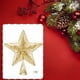 thumbnail image 5 of Estrella de cinco puntas para la copa del árbol de Navidad, estrella de cinco puntas de hierro forjado de línea recta con luz, regalo de Navidad, estrella superior, 5 of 5
