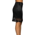 thumbnail image 2 of Women's Vanity Fair 1174122 Lace Trim 22 Inch Half Slip (Black 2X), 2 of 6