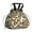 Beige and Black, variant on Beige and Black Of Leopard Print Drawstring Lunch Bag Women - Drawstring Lunch Bag Insulated for Work Office - Stain-Resistant Large Lunchbags for Women with Multi-Pockets