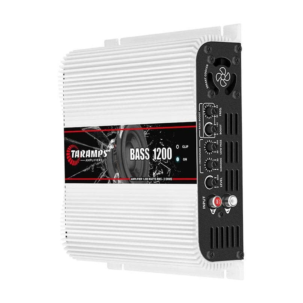 Taramps Bass 1200 1 Channel 1200 Watts Rms Car Audio Amplifier 2 Ohm