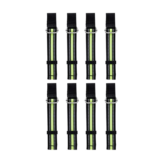 koolsoo Ski Brake Retainer Strap Portable Practical for Winter Skiing Outdoor Sports 8PCS