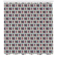 thumbnail image 3 of Hip Hop Shower Curtain, Night Club Dj Equipments as Turntables Mixer and Speakers Pattern in Pastel Colors, Fabric Bathroom Set with Hooks, 69W X 75L Inches Long, Multicolor, by Ambesonne, 3 of 3