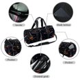 thumbnail image 2 of Witch Hat Large Capacity Sports Bag with Interior Zipper Pocket - Luggage, Basketball, Weekender, and Dance Use, 2 of 6
