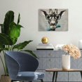 thumbnail image 4 of ZFLMY Giraffe Glasses Sophisticated Canvas Wall Art Decor Ready To Hang Room Home Decor 20x16in, 4 of 6
