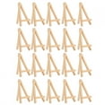 thumbnail image 2 of Wood Easel, Multifunction Decorative Mini Folding 20Pcs Easel Stand, Desktop For 15 X 10cm Painting Ad Display, 2 of 8