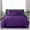 Purple, variant on 10-Piece Comforter Set - Down Alternative Material + Lightweight & Cozy Texture + All-Season Warm & Breathable Style - Suitable for Back To School, Graduation Gifts, Summer Use (Home Decor All-Season