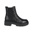 thumbnail image 2 of Journee Collection Womens Lucille Faux Leather Lug Sole Ankle Boots, 2 of 3