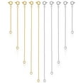 thumbnail image 1 of 10 Pcs Necklace Extenders Bracelet Extenders Chains Extenders for DIY Jewelry Making, 1 of 8