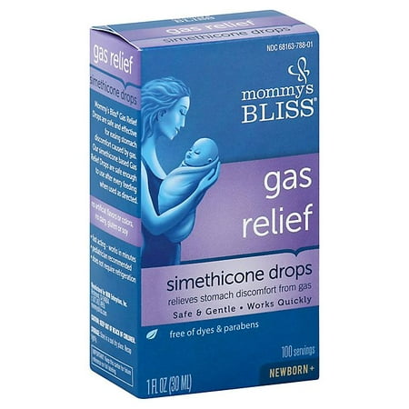 Mommys Bliss® 1 fl. oz. Newborn Gas Relief Drops Gentle formula includes ginger root