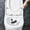 White, variant on Ergonomic Toilet Cleaning Brush, Long Handle, No Dead Angle, Stiff Bristles for Thorough Cleaning, Ventilated Base for Easy Drying