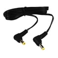 thumbnail image 3 of HQRP DC Cable Cord compatible with Panasonic K2GJ2DC00011, K2GJ2DC00015 plus LCD Screen Protector, 3 of 7
