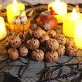 thumbnail image 4 of 20Piece Miniature Pumpkins Set for Indoor and Outdoor Festival Decorations,Resin Craft for Holiday Scene Enthusiasts, 4 of 20