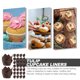 thumbnail image 2 of GOOHOCHY 250 Uds. De fundas para cupcakes de tulipán, revestimientos para cupcakes, revestimientos para muffins, tazas para muffins a prueba de grasa, suministro para hornear, 2 of 8