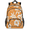 Bronze, variant on Pastel Neon Skulls Backpack, Large Stars and Moons Travel Laptop Backpack Men Women Work Business Computer Casual Daypack Rucksack, 18 Inch