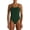 Gorge Green, variant on Swim Womens Hydrastrong Solid Cutout One Piece (Midnight Navy,38) (Midnight Navy, 38)