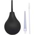 thumbnail image 1 of Enema Bulb Kit de enema para hombres y mujeres, bolsa de ducha, 224 ml, con boquilla reemplazable (negro), 1 of 5
