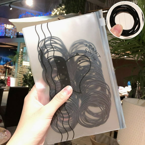 Herrnalise Colorful Small Rubber High Elasticity Hair Band Kids Girls Toddlers 50pcs/set