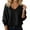 Black, variant on Sweater for Women Soft Oversized V Neck Solid Color Casual Pullover Sweaters Loose Knit Long Sleeve Shirts Top